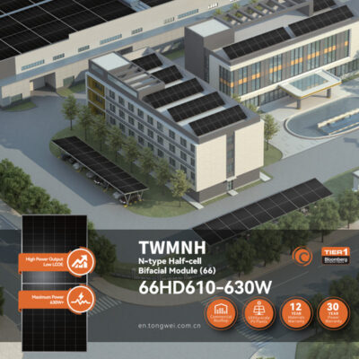 پنل خورشیدی TWMNH-66HD محصولی از برند Tongwei Solar (TW Solar)