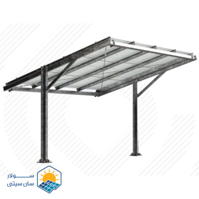 سازه پارکینگ خورشیدی - سولار سان سیتی