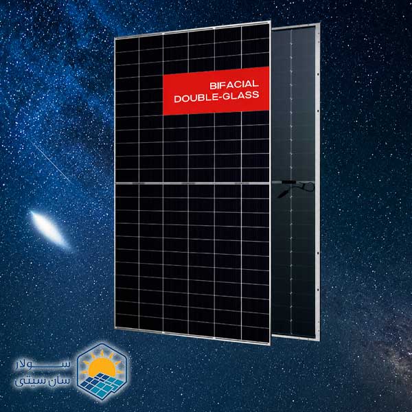 پنل خورشیدی 610-630 وات AE Solar مدل CMER-132BDS دو شیشهای - سولار سان سیتی پنل خورشیدی 610-630 وات AE Solar مدل CMER-132BDS دو شیشهای - سولار سان سیتی
